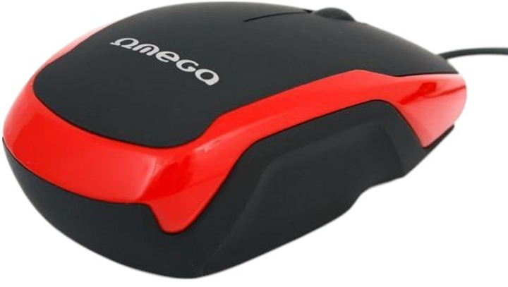Миша Omega OM-072 3D USB Black/Red (OM072UR) - зображення 3