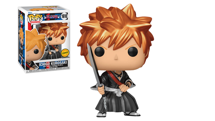 Фигурка FUNKO POP! Блич Ичиго Куросаки Bleach Ichigo Kurosaki with Zangetsu Sword Chase 1610 - изображение 4