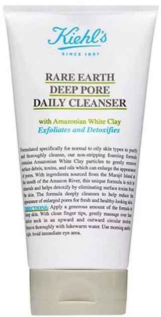 Гель для вмивання обличчя Kiehl's Rare Earth Deep Pore Daily 150 мл (3605975038033) - зображення 1