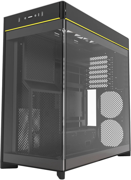 Obudowa Montech HS02 Black - obraz 2
