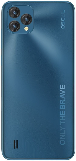 Смартфон 6.5" Blackview Oscal C60 4/32Gb 4G 2-SIM 4 ядра Android 11 Navy Blue - зображення 5