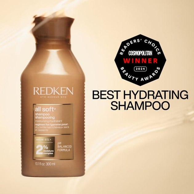 Szampon Redken All Soft nawilżający do włosów suchych i łamliwych 500 ml (884486452948) - obraz 3