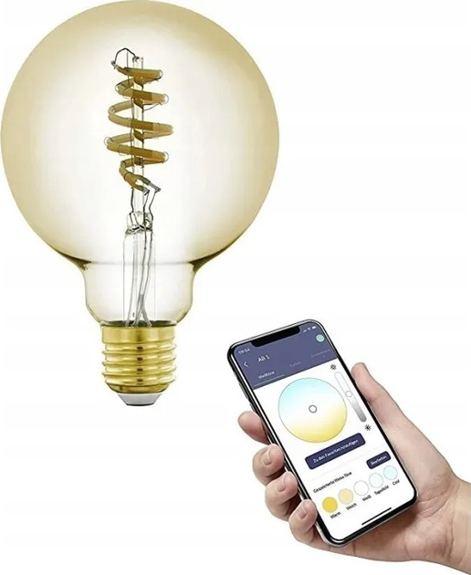 Світлодіодна лампа Eglo 4.9 Вт 230V E27 (9002759122447) - зображення 4