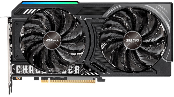 Karta graficzna ASRock PCI-Ex Radeon RX 9060 XT Challenger 8 GB OC GDDR6 (128bit) (3290/18000) (HDMI, 2 x DisplayPort) (RX9060XT CL 8GO) - obraz 1