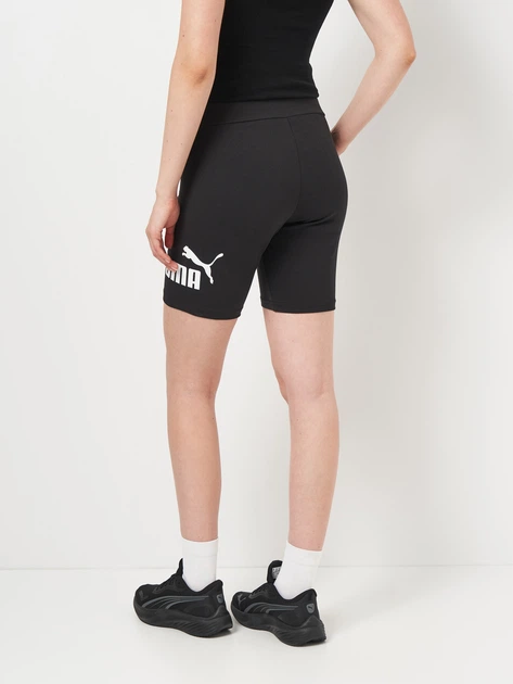Велосипедки женские Puma Ess No. 1 Logo 7'' Short Leggings 68243201 XL Black (4067983476730) - изображение 5