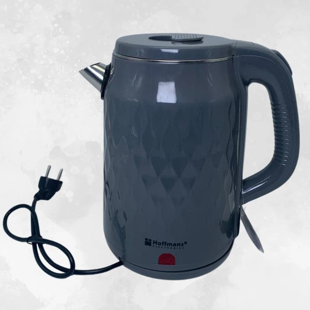 Электрочайник 2,5 л Hoffmans Electronics HM-2542 Электрический чайник для дома 2000W Серый - изображение 7