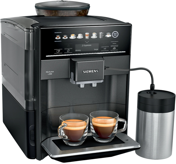 Кавомашина Siemens EQ6 plus s300 TE653M19RW - зображення 1
