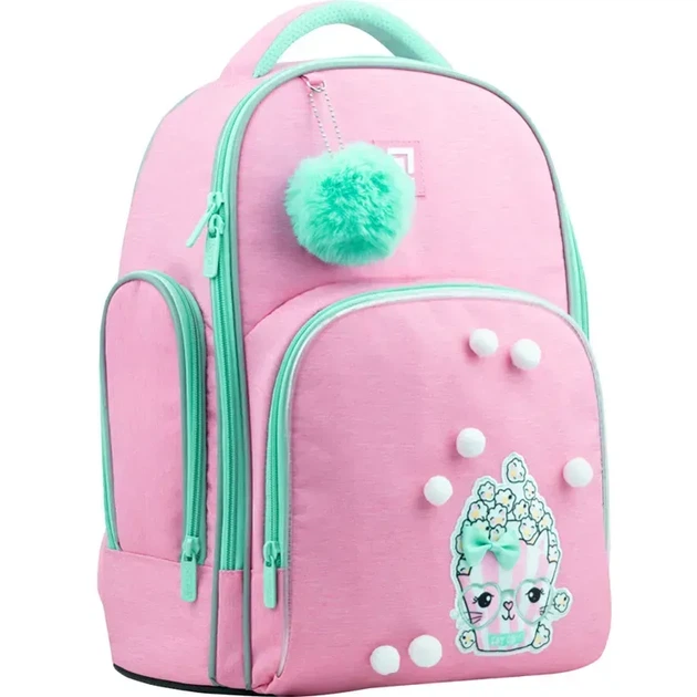 Рюкзак напівкаркасний Kite Education Cat Corn (LED) K22-706M-1 - зображення 2