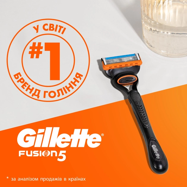 Картридж Gillette "Fusion5" (12) - изображение 7