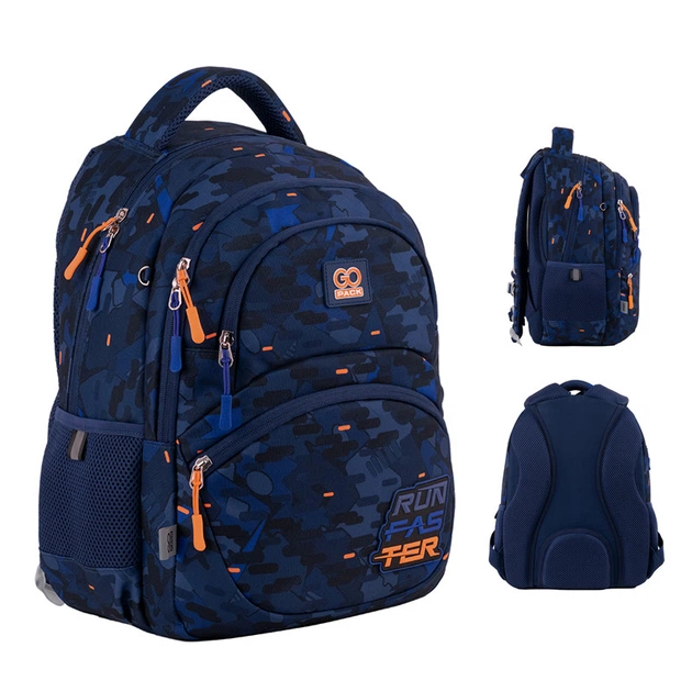 Рюкзак GoPack Education GO24-175M-10 Faster - Фото 2 Рюкзак GoPack Education GO24-175M-10 Faster - изображение 2