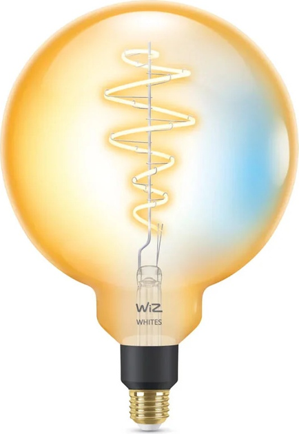 Розумна лампочка WIZ Filament Globe Amber G200 E27 WiFi 6.7 Вт (929003018101) - зображення 2