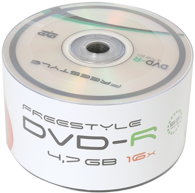 Диски Omega Freestyle DVD-R 4.7 GB 16X Spindle Pack 50 шт (OMDF50-) - зображення 2