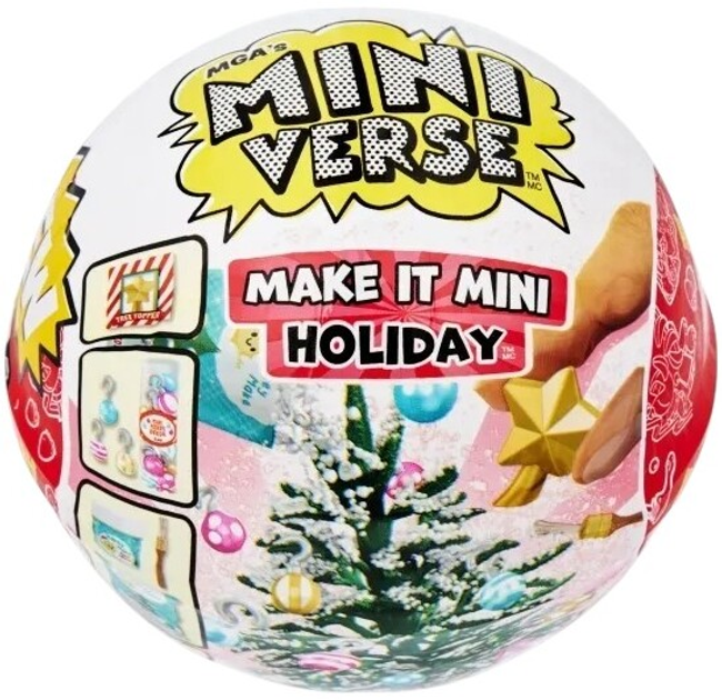 Zestaw zabawek Mga's Miniverse Make It Mini Diner Holiday Licensed WB Movie PDQ (6418859051465) - obraz 1