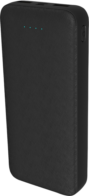 Powerbank Platinet 20000 mAh + ładowarka PD 20W Black (PMPB20SETB) - obraz 2