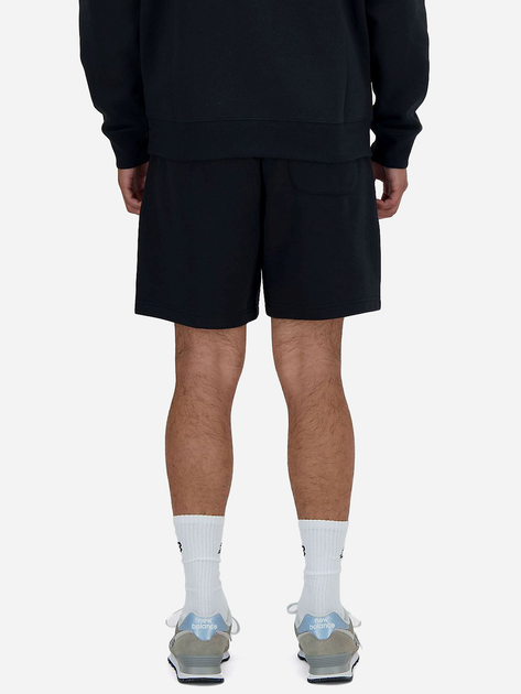 Spodenki dresowe męskie z kieszeniami New Balance Small Logo MS41520 2XL Czarne (197376790663) - obraz 2