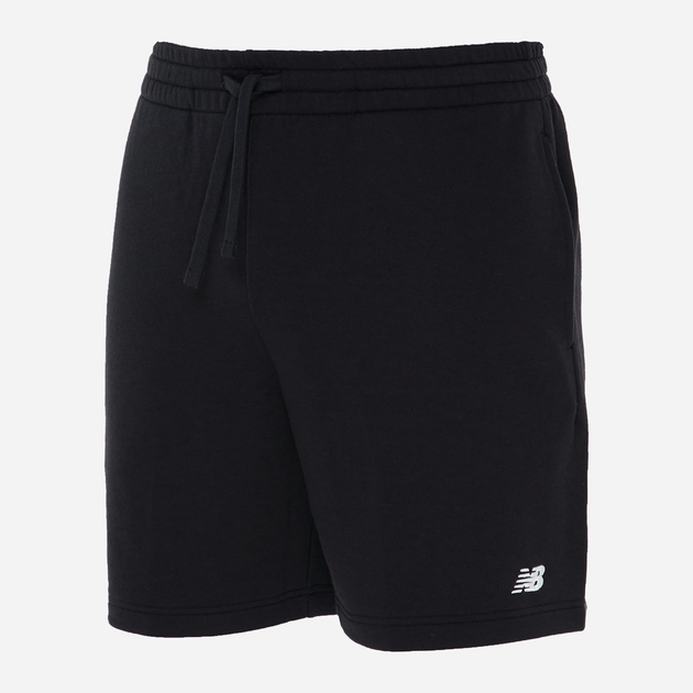 Spodenki dresowe męskie z kieszeniami New Balance Small Logo MS41520 M Czarne (197375394909) - obraz 7