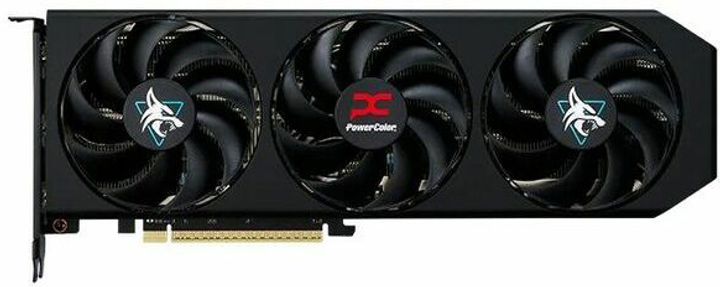 Відеокарта Powercolor PCI-Ex Radeon RX 9060 XT Hellhound OC 16 GB GDDR6 (128bit) (3310/20000) (HDMI, 2 x DisplayPort) (RX9060XT 16G-L/OC) - зображення 1