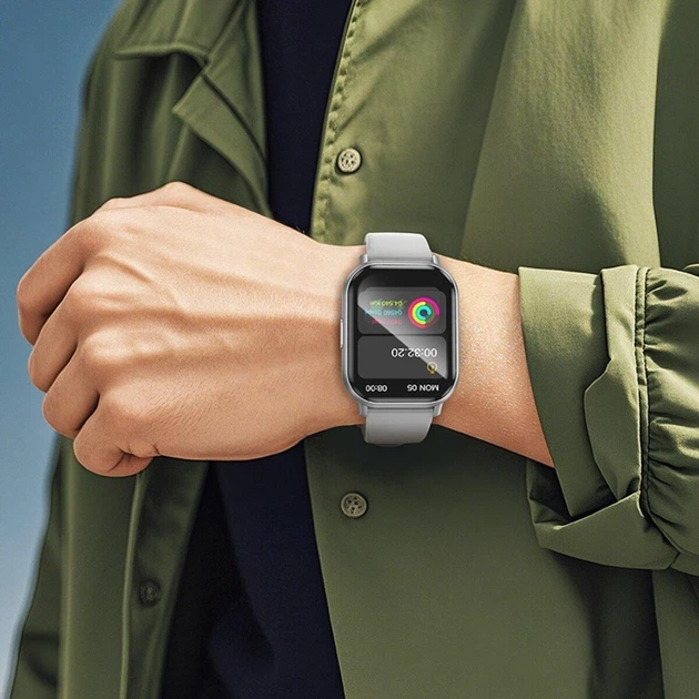 Смарт годинник Borofone BD11 Smart sports watch (call version), IPX4, BT5.0, 220mAh, 3-7d, Сріблястий - зображення 6