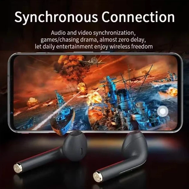 Беспроводные Bluetooth наушники Xiaomi TWS J18 black/ черные - изображение 5
