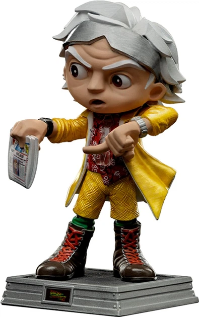 Фигурка Iron Studio BACK TO THE FUTURE II – Doc Brown (Назад в будущее) 15 см (UNBTTF71122-MC) - изображение 3