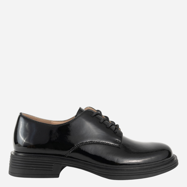 Жіночі дербі зі шкіри Santino Milano SAN602625103 37 Чорні (80217484) - зображення 1