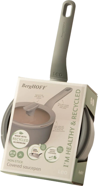 Ківш BergHoff Leo Balance Eco з кришкою 2 л (5413821362878) - зображення 2