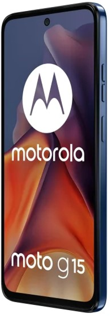 Smartfon Motorola Moto G15 8/128GB Sea Blue (8033779079115) - obraz 4