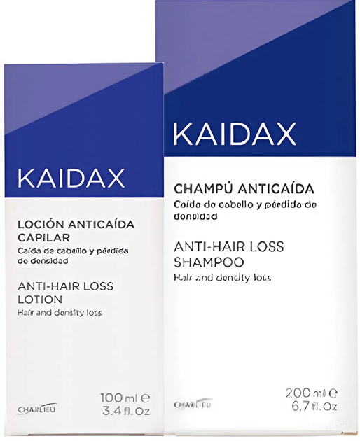 Zestaw do pielęgnacji włosów Topicrem Kaidax Balsam przeciw wypadaniu włosów 100 ml + Szampon przeciw wypadaniu włosów 200 ml (8437015822501) - obraz 1