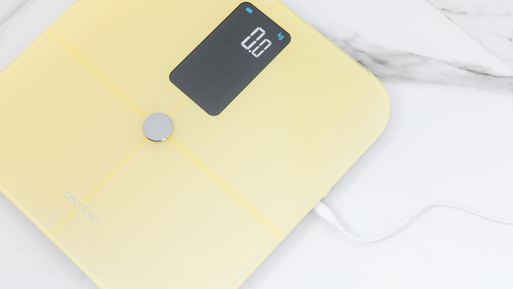 Waga podłogowa Cecotec Surface Precision 10400 Żółta (04263) - obraz 5