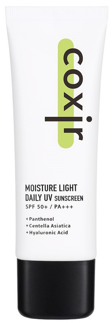 Krem do twarzy Coxir Green Tea Moisture Daily UV SPF 50+ przeciwsłoneczny 50 ml (8809080824566) - obraz 1