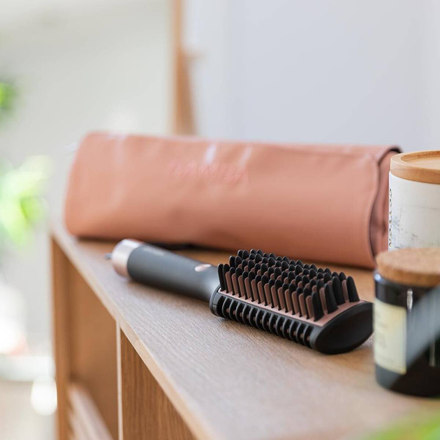 Szczotka prostująca Cecotec InstantCare 1200 Look Brush Czarno-różowa - obraz 9
