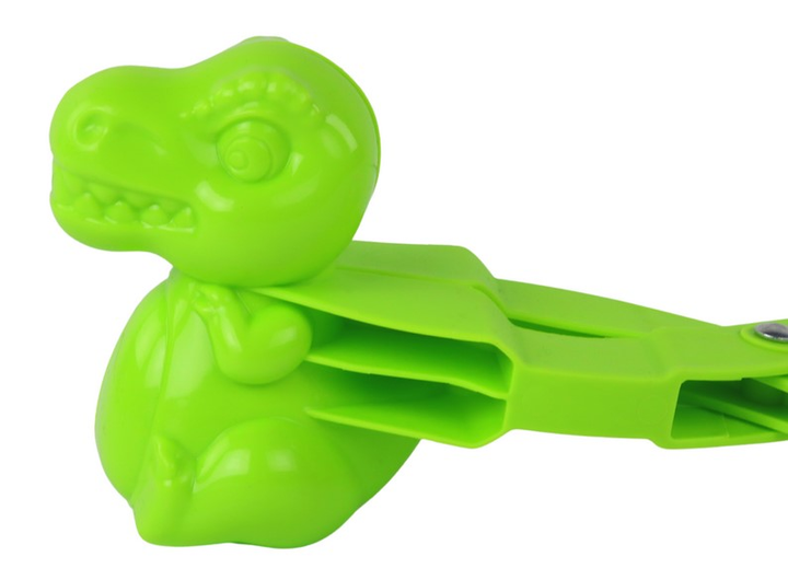 Сніжколіп для ліплення сніжок LEAN Toys Динозавр Зелений (5905991007562) - зображення 3