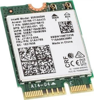 WIFI модуль Intel Wireless AC 9560NGW M.2 NGFF – фото, відгуки ...