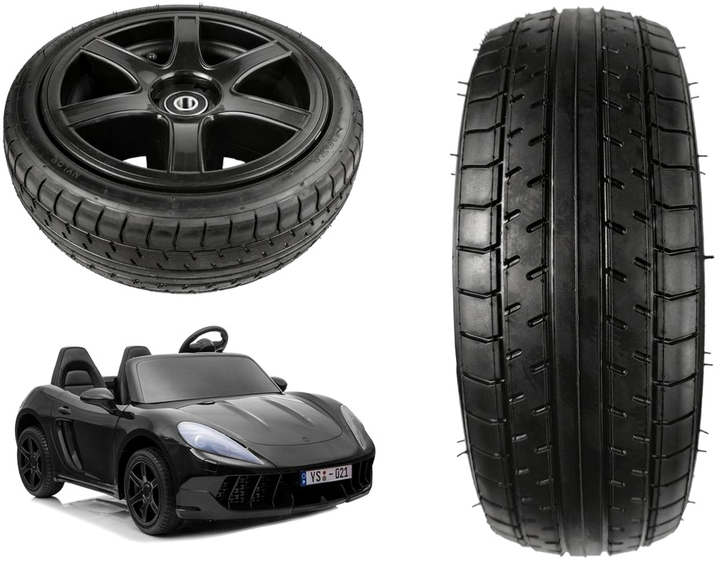 Tylne koło LEAN Toys do auta Perfecta YSA021A 1325 (5904204753951) - obraz 1