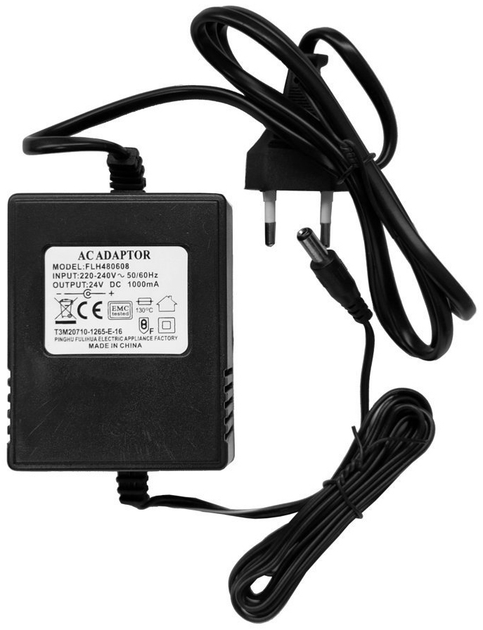 Ładowarka LEAN Toys do auta na akumulator 24V 1000mA 2708 (5903802455311) - obraz 1