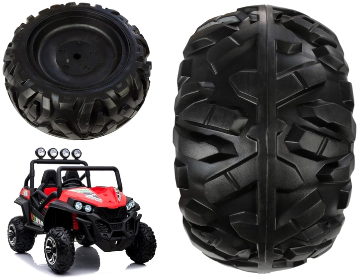 Заднє колесо для автомобіля LEAN Toys Buggy S2588 EVA 4175 (5908275995463) - зображення 2