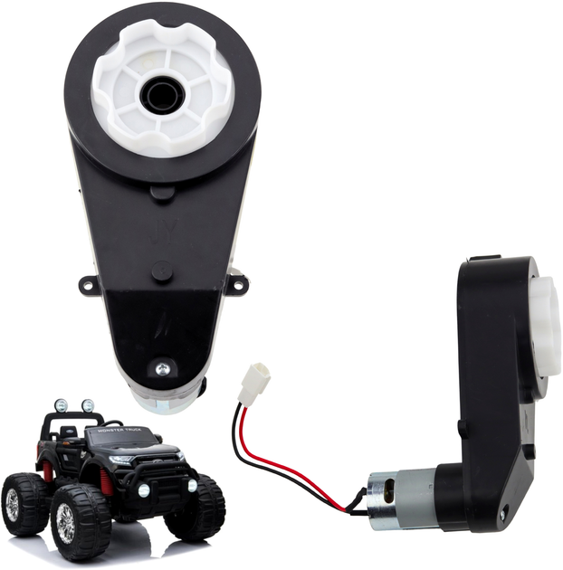 Silnik LEAN Toys do auta Ford Ranger Monster DK-MT550 12V 12000 RPM 3550 (5903802450934) - obraz 3