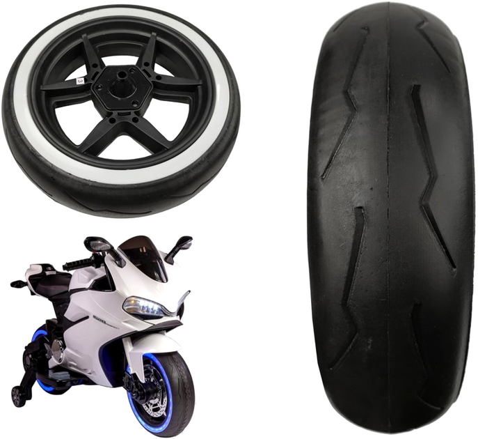 Przednie koło LEAN Toys do motoru SX1628 5498 (5903802451238) - obraz 2