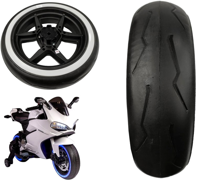 Tylne koło LEAN Toys do motoru SX1628 5499 (5903802451245) - obraz 2