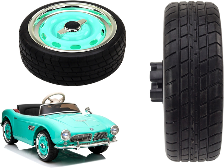 Koło LEAN Toys do pojazdu BMW Retro na akumulator 5856 (5903802459739) - obraz 1