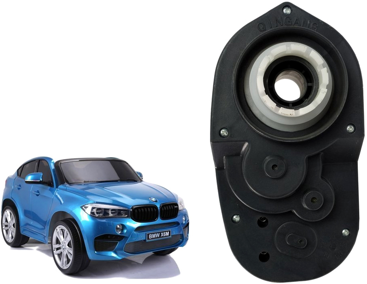 Silnik z przekładnią LEAN Toys do auta BMW X6M Lewy 12V 20000RPM 5948 (5904204751551) - obraz 1