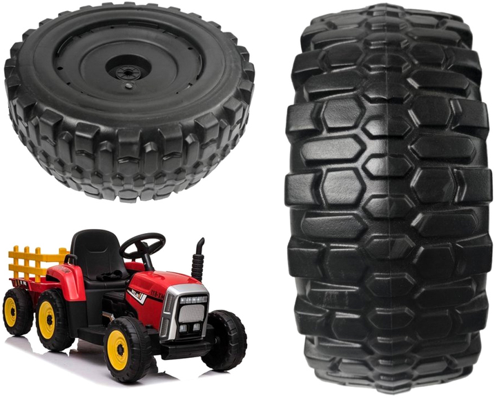 Tylne koło LEAN Toys do traktora XMX611 EVA 9139 (5904204751940) - obraz 2