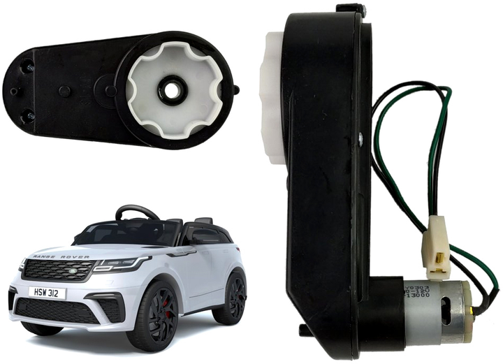 Silnik LEAN Toys do auta QY2088 12V 13000 RPM Black 9377 (5904204753906) - obraz 1
