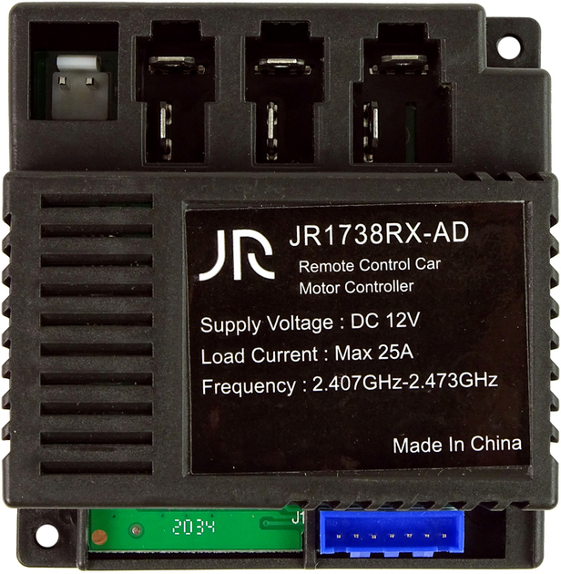 Центральний модуль LEAN Toys для автомобіля BBH0001 JR1738RX-AD 12V 12669 (5905214977078) - зображення 1