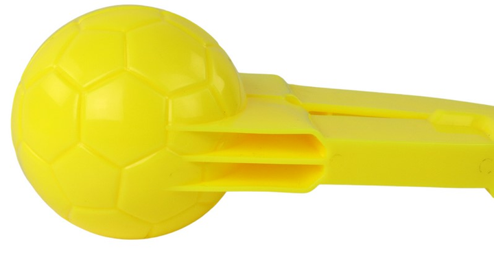 Сніжколіп для ліплення сніжок LEAN Toys М'яч Жовтий (5905991003632) - зображення 6