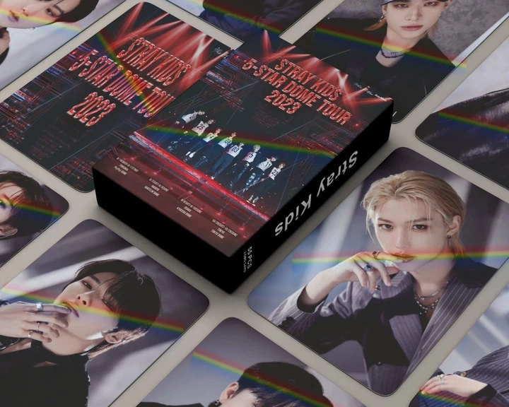 Ломо Карти Lomo Card China Stray Kids / SKZ Стрей Кідс голографічні СС C SK 12 - зображення 4