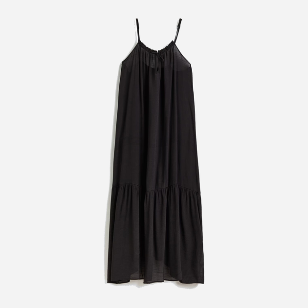 Сукня довга літня жіноча H&M 1116693001c26 L Чорна від Rozetka на платформі USKIDKA Акція на Сукня довга літня жіноча H&M 1116693001c26 L Чорна від Rozetka