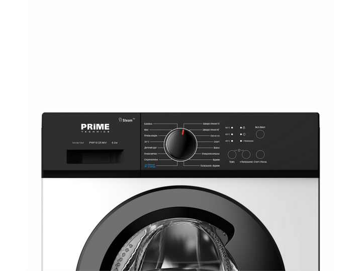 Пральна машина автоматична Prime Technics PWF 6125 MIV - Фото 2 Пральна машина автоматична Prime Technics PWF 6125 MIV - изображение 2