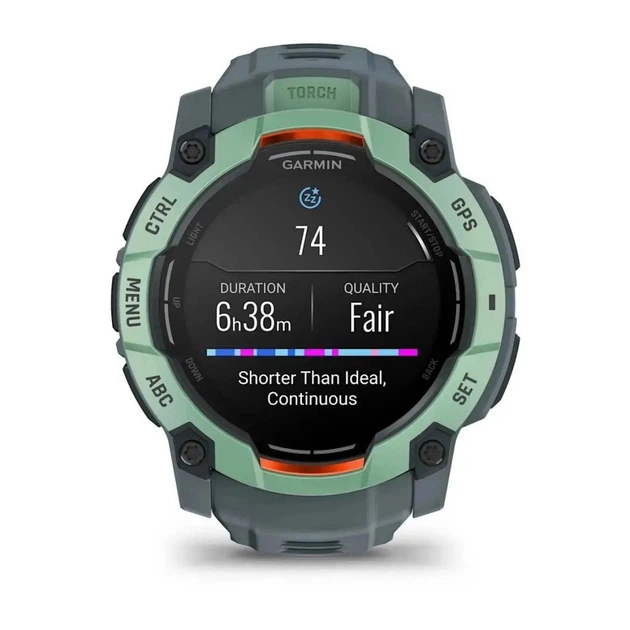 GPS смарт-годинник GARMIN Instinct 3, 50mm, AMOLED, Neotropic Bezel with Twilight Band - зображення 3