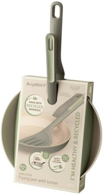 Patelnia Berghoff Balance Eco Grey z łopatką 24 cm (5413821363974) - obraz 2